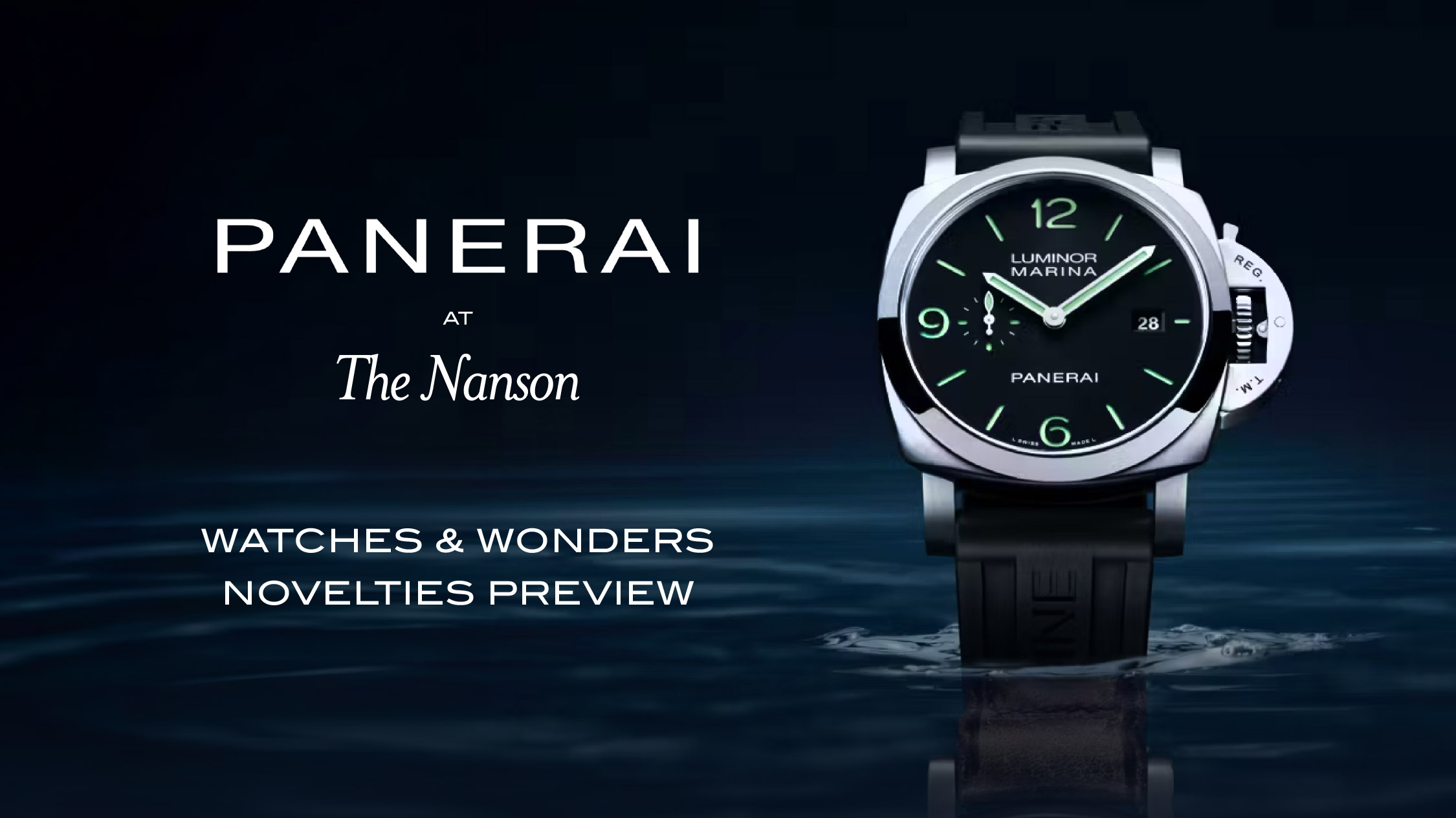 Panerai at The House: Watches & Wonders