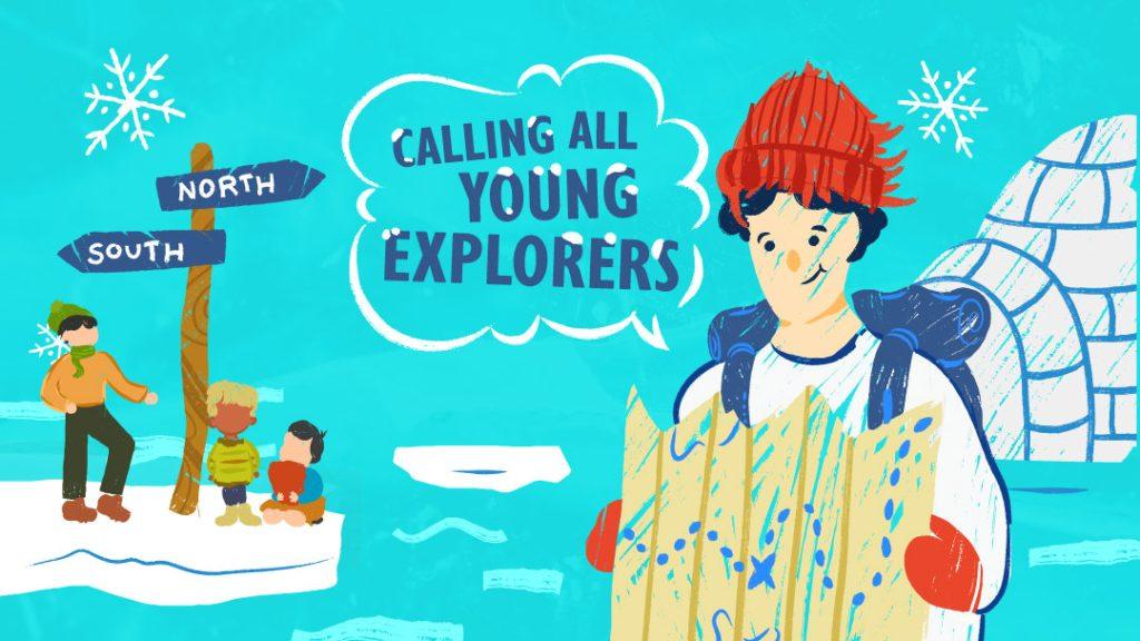 Kids Young Explorers Banner