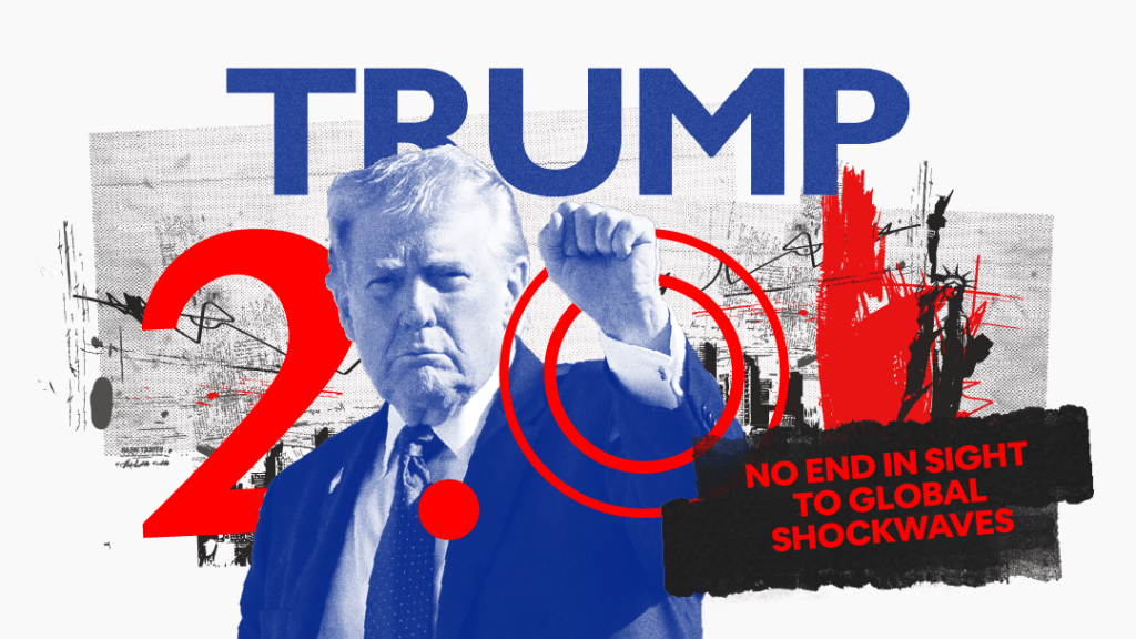 Trump Global Shockwaves Graphic Banner